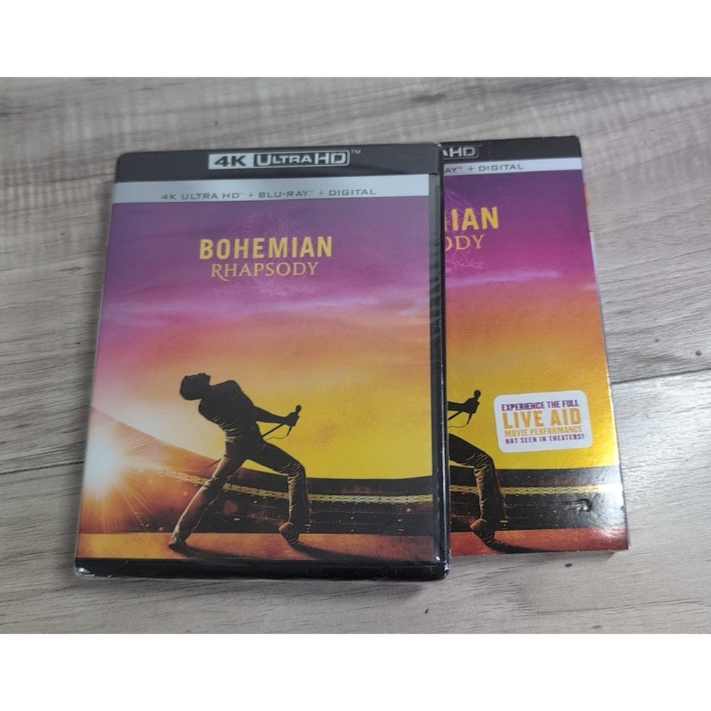 Bohemian Rhapsody [ New 4K UHD Blu-ray ] With Blu-Ray Widescreen Digital Copy